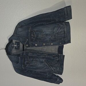 Ann Taylor Loft size 6 blue Jean jacket